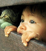 Enfant chat